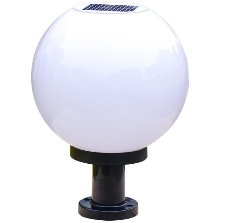 Zonlicht Fixturen Type Globe Ball Vormt Zonneplicht Lichten Outdoor Lichten voor pilaren